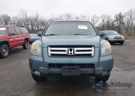 2007 Honda Pilot Ex-L из США, поврежденный, VIN 2HKYF18537H515000